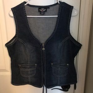 Harley Davidson Denim Vest
